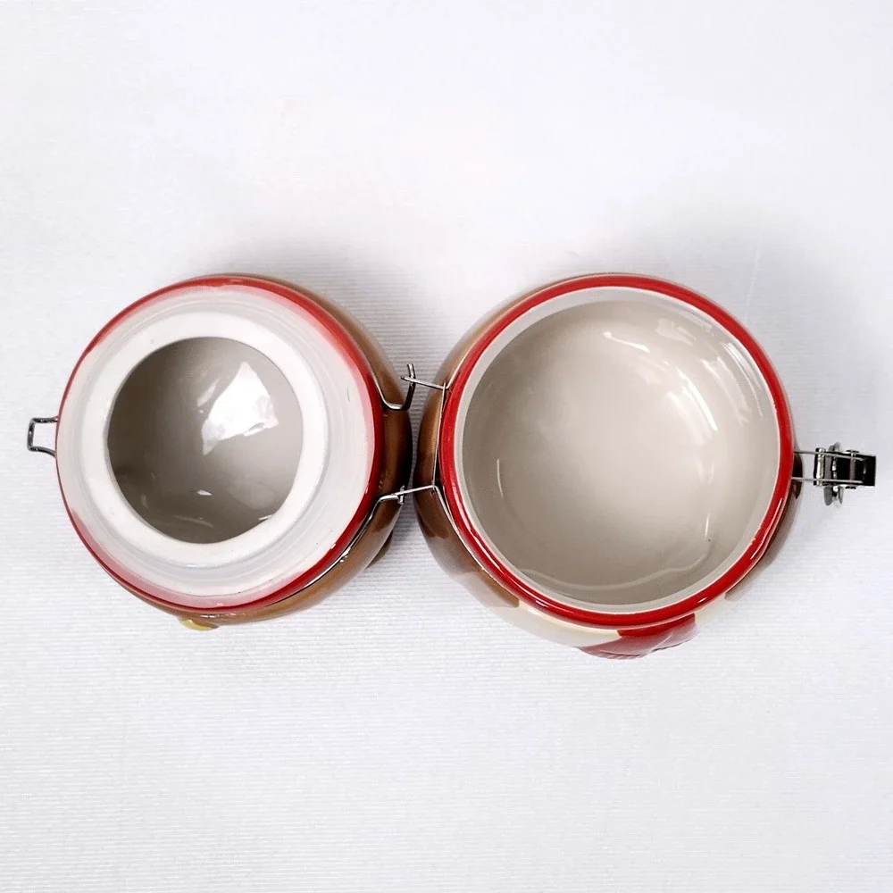 Ceramic Owl Jar Canister Locking Lid‎ Home Decor Kitchen Storage Conagra Brands